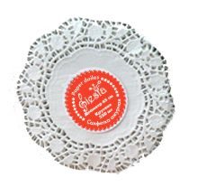 Кружевная салфетка РОЗОЧКА d22 250шт FIESTA (уп.8)